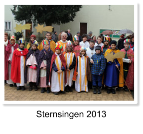 Sternsingen 2013