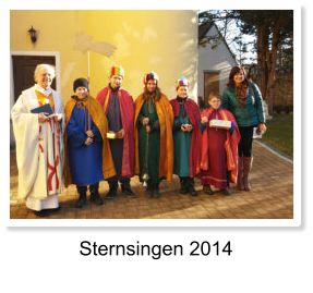 Sternsingen 2014