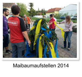 Maibaumaufstellen 2014
